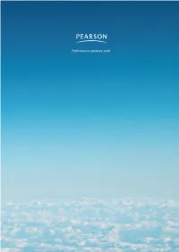 Pearson Summary Report 2008