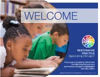 Restorative Practice Resource Project