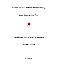 Sennybridge and Defynnog Assessment Part One Report