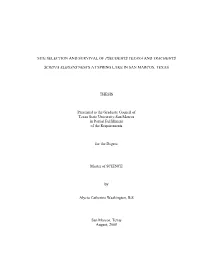 Site Selection and Survival of Pseudemys Texana and Trachemys