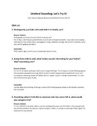 Urethral Sounding: Let’S Try It!