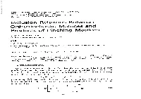 Inclusion Relations Between Orthostochastic Matrices And