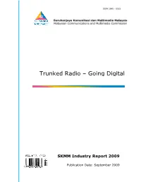 Trunked Radio – Going Digital
