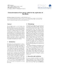 Characterization of Low-Energy Orbits for the Exploration of Enceladus