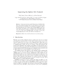Improving the Sphinx Mix Network