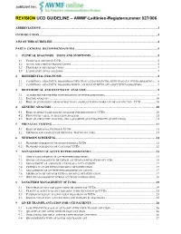 UCD GUIDELINE – 1St REVISION 2018