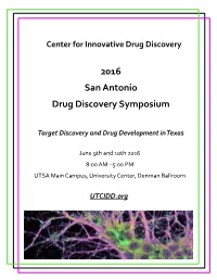 2016 Symposium Program
