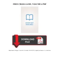 Cross Game, Volume 6 Free