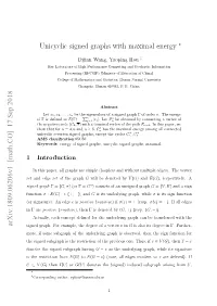 Unicyclic Signed Graphs with Maximal Energy Arxiv:1809.06206V1 [Math