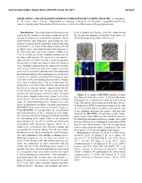 Developing a Trace Element Biosignature for Early Earth and Mars