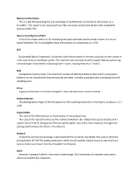 Aperture Information This Is a Text File Describing the Size and Shape of Eachelement on the Board. Also Known As a D:Codelist
