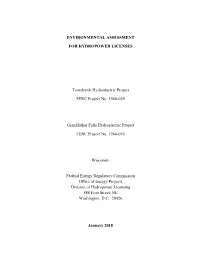 FERC Project No. 1940-029