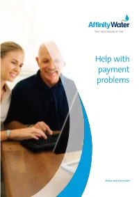 Help with Payment Problems