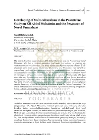 Developing of Multiculturalism in the Pesantren: Study on KH Abdul Muhaimin and the Pesantren of Nurul Ummahaat