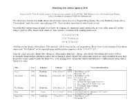 Identifying First Editions (Updated 2018) the Table Below Lists the First Trade