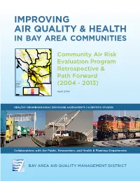 Improving Air Quality and Health in Bay Area Communities