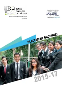 Placement Brochure