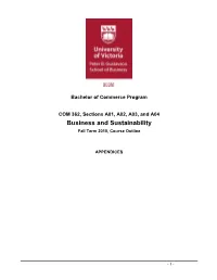 Bcom Course Outline