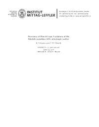 Dynamics of Bianchi Type I Solutions of the Einstein Equations with Anisotropic Matter