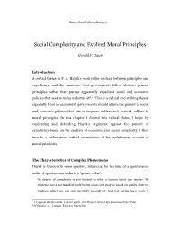 Social Complexity and Evolved Moral Principles