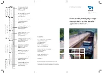 Rules on the Priority of Passage Through Locks on the Moselle