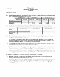 FISCAL NOTE Requested by Legislative Council 03/06/2015