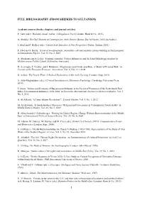 Full Bibliography (From Sheikhs to Sultanism)