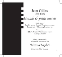Grands & Petits Motets