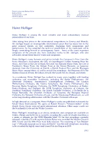 Heinz Holliger