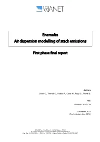 Air Dispersion Modelling of Stack Emissions