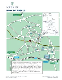 How to Find Us