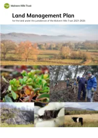 Land Management Plan Part 1: Setting and Description