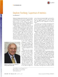Stephen Fienberg: Superman of Statistics Larry Wassermana,1