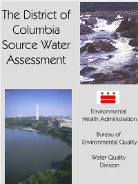 DC Source Water Assessment
