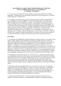 Final Co-Chairs' Statement