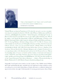 Contents and Curricula Yehuda Elkana