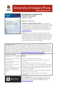 University of Calgary Press