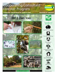Cooperating Consultant Forester Program