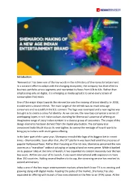 Report on Shemaroo