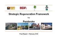 Strategic Regeneration Framework Pembroke