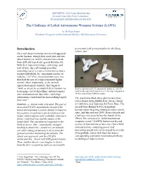 The Challenge of Lethal Autonomous Weapons Systems (LAWS)
