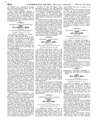 CONGRESSIONAL RECORD— Extensions Of
