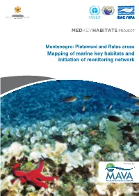 Mapping of Marine Key Habitats and Initiation of Monitoring Network