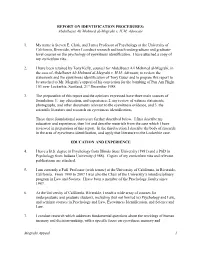 6. Professor Steve Clark's Report 18 12 08