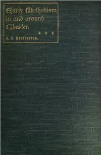 Early Methodism in and Around Chester, 1749-1812