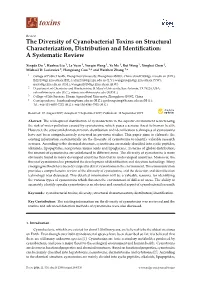 The Diversity of Cyanobacterial Toxins on Structural Characterization, Distribution and Identiﬁcation: a Systematic Review