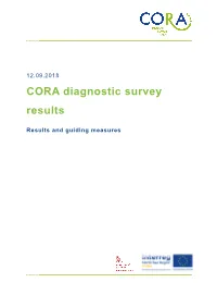CORA Diagnostic Survey Results