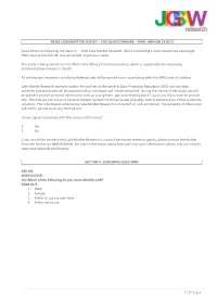 News Consumption Survey – Cati Questionnaire – Final Version 19 02 21