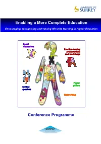 Conference Programme