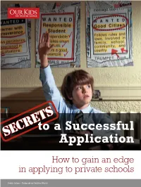 Secrets-To-School-Application.Pdf